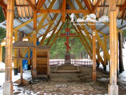 Aksay gorge. The monastery. Saints — Seraphim and Theognostus. Trans-Ili Alatau. Kazakhstan.