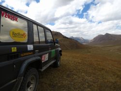 Mountains Kor — Goo, the river Kor — Goo 2700 m. Kyrgyzstan.