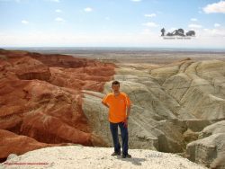 State National Nature Park «Altyn Emel» — Mountains of Aktau. Kazakhstan.