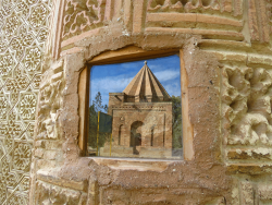 Aisha-Bibi — mausoleum of the XII century Zhambyl region. Kazakhstan.