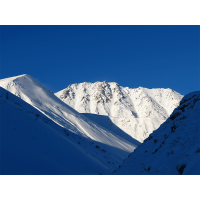 The Great Almaty Peak 3681 m. Zailiysky Alatau Kazakhstan.