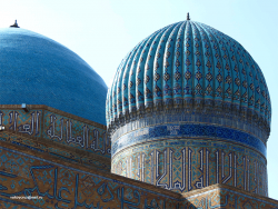 Mausoleum of Khoja Ahmed Yasawi. City of Turkestan Kazakhstan.