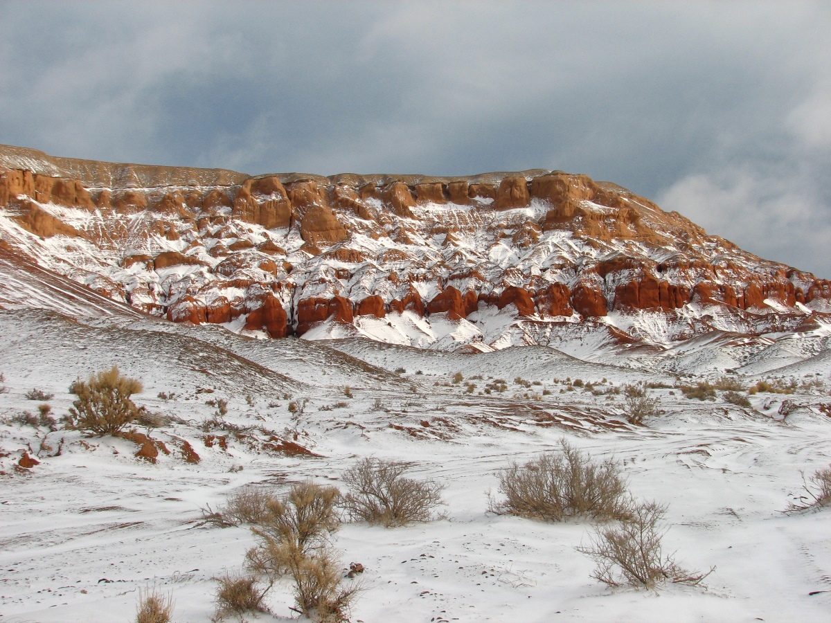 Улькен Бугуты. Зима.